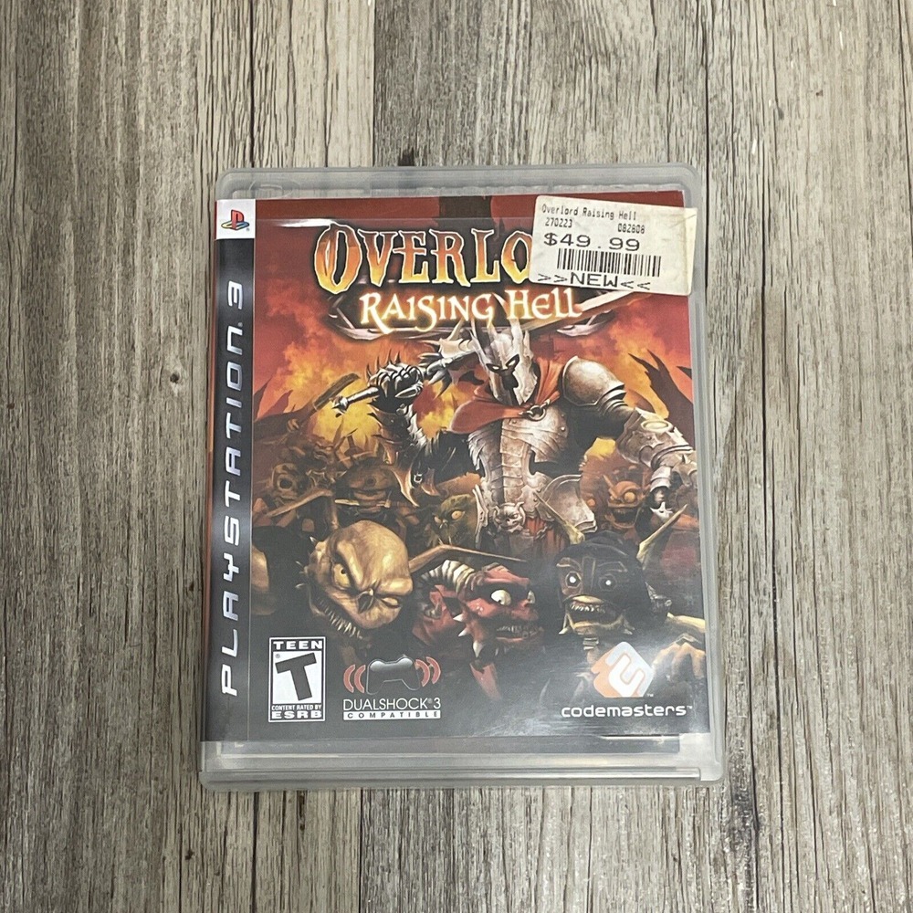 Overlord Raising Hell (PlayStation 3 PS3)
